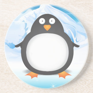 Cheeky King Penguin's Coaster