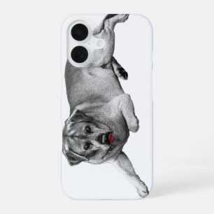 Cheeky Labrador – Bold Fun iPhone 16 Case