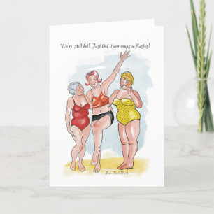 Cheeky Ladies 3 friends Card