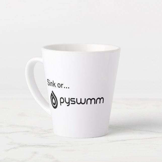 Cheeky Latte Mug (Left Angle)