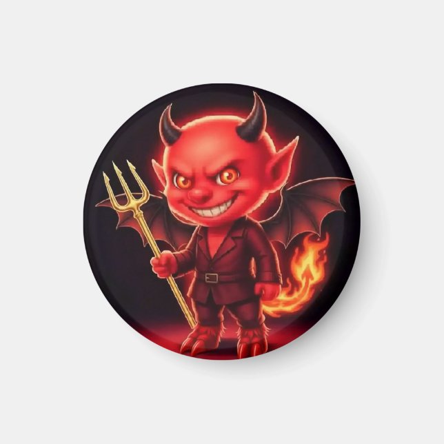 Cheeky little Devil Magnet (Front)
