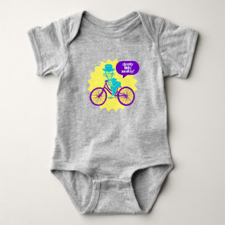 Cheeky Little Monkey Baby Bodysuit