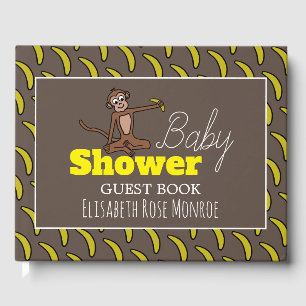 Cheeky Monkey, Baby Shower Guest Book