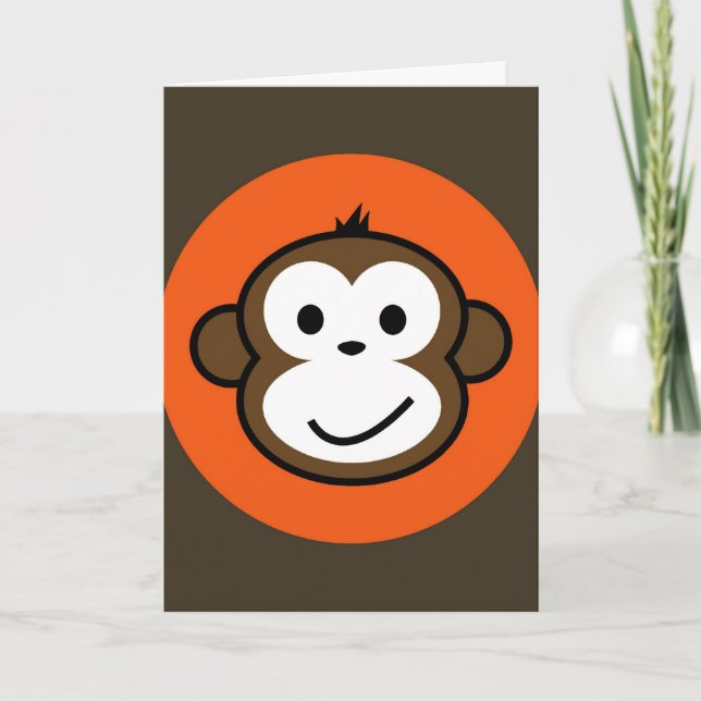 Cheeky Monkey Card (Front)