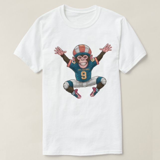 Cheeky Monkey Fun T-Shirt – Cute & Playful Design” (Design Front)