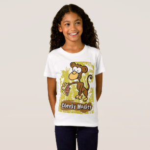 Cheeky Monkey in the Jungle T-Shirt