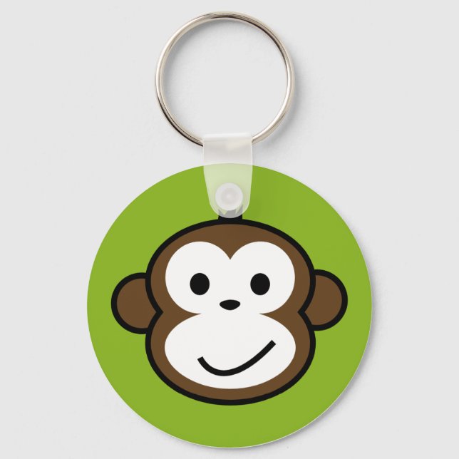 Cheeky Monkey Key Ring (Front)
