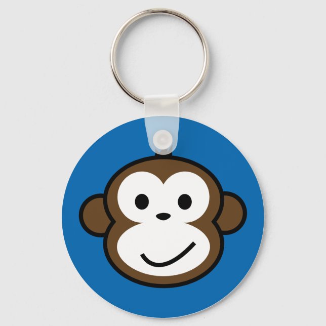 Cheeky Monkey Key Ring (Front)