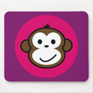 Cheeky Monkey Mouse Mat
