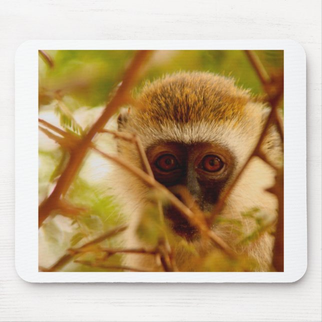 Cheeky Monkey. Mouse Mat (Front)