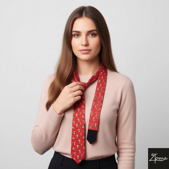 Cheeky Monkey Pattern Tie (Creator Uploaded)