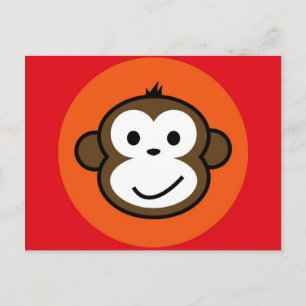 Cheeky Monkey Postcard