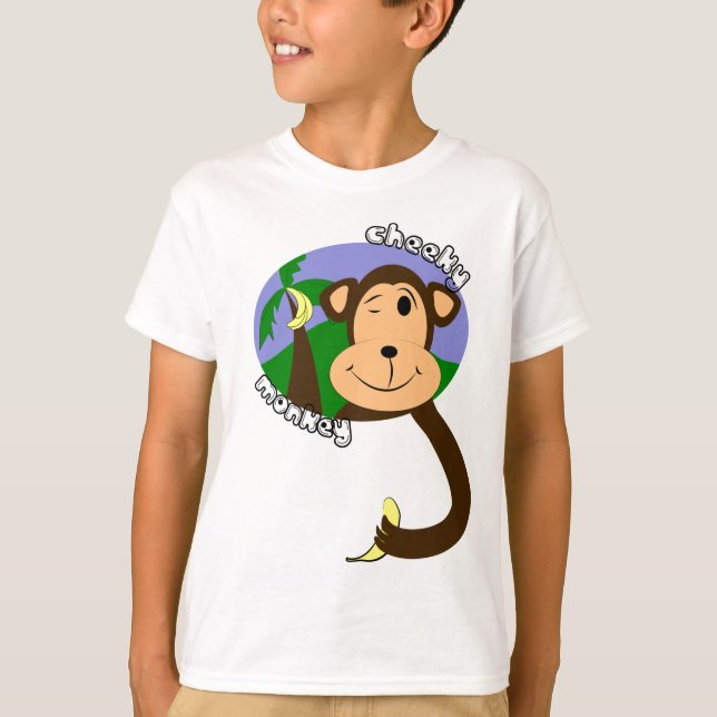 Cheeky Monkey T-Shirt (Front)