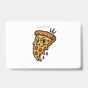🍕 Cheeky Pizza Slice ID Badge