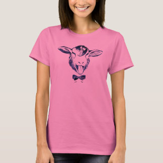 Cheeky sheep with a bow tie T-Shirt