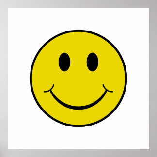 Smiley Face Art, Posters & Framed Artwork | Zazzle.co.uk