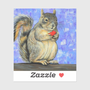 Cheeky Squirrel Painting
