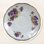 Cheeky Teacup Saucer Coaster<br><div class="desc">Coaster that looks like a vintage Victorian teacup. Just because it's silly and cute.</div>