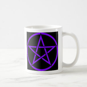 Cheeky Witch Pentagram Collection (Purple) Coffee Mug