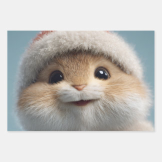 Cheeky wrapping paper sheet