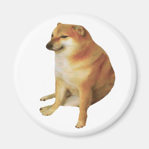 Cheems Meme Magnet