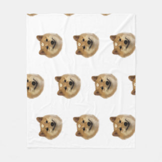 Cheems the Fat Shiba Inu Pattern Blanket