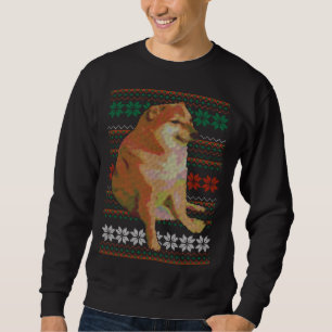Cheems Ugly Christmas Sweater Doge Meme Design