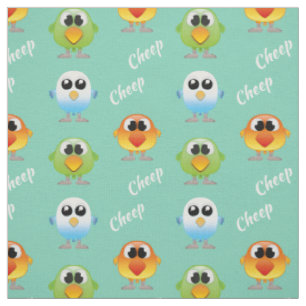Cheep Cheep Birds for little kids Fabric