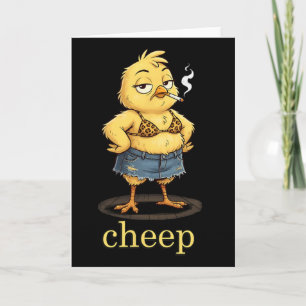 Cheep Inappropriate Easter  Card