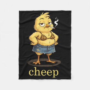 Cheep Inappropriate Easter Fleece Blanket