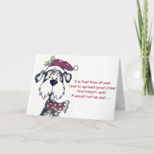 *CHEER* AND HAVE A *BEER* CHRISTMAS CARD