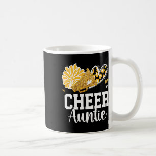 Cheer Auntie Cheerleader Aunt Cheer Aunt Cheerlead Coffee Mug