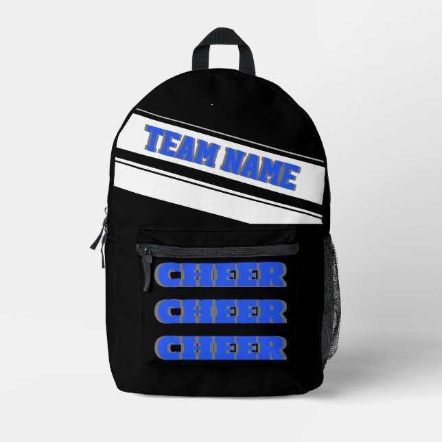Cheer backpacks cheerleading school personalised (Front)