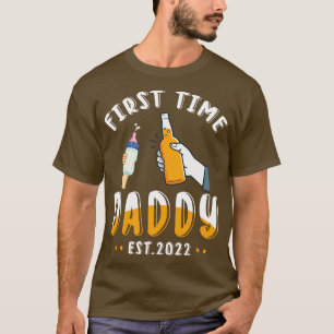 Cheer Beer And Milk 1st Father Day First Time Dadd T-Shirt
