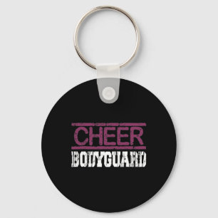 Cheer Bodyguard Cheerleader Brother Key Ring