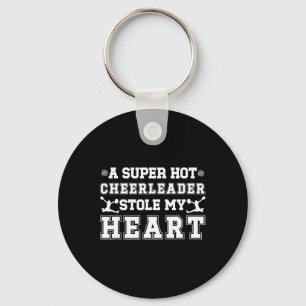 Cheer Boyfriend Cheerleading Boyfriend Cheerleader Key Ring