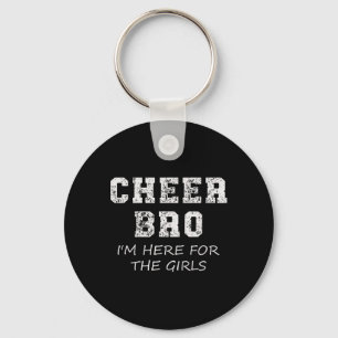 Cheer Bro Funny Brother Cheerleading Supporter Boy Key Ring