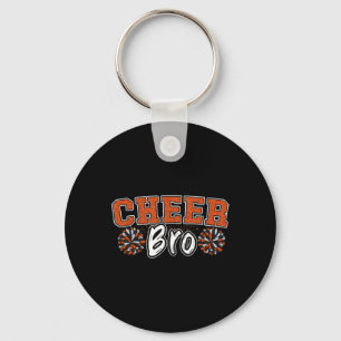 Cheer Bro My Favorite Cheerleader Calls Me Brother Key Ring