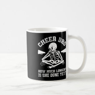 Cheer Brother Funny Cheerleader Brother Cheerleadi Coffee Mug