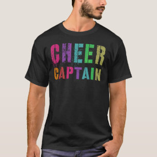 Cheer Captain Cheerleading Team Cheerleader Squad T-Shirt