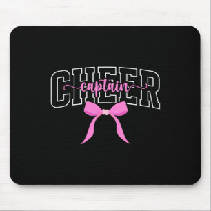 Cheer Captain Coquette Cheerleader Captain  Mouse Mat