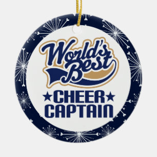 Cheer Captain Gift Ornament
