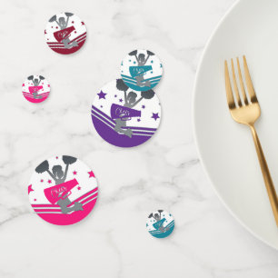 Cheer Cheer-leading Girls Birthday Party Confetti