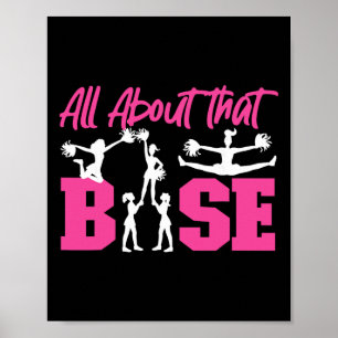 Cheer Cheerleading All About That Se Poster