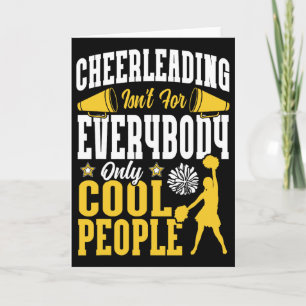 Cheer Cheerleading Cheerleading Isn't For Everybod Card