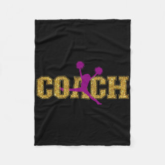Cheer Cheerleading Coach Coach  Fleece Blanket