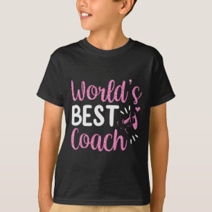 Cheer Cheerleading Coach World's Greatest Cheer Co T-Shirt