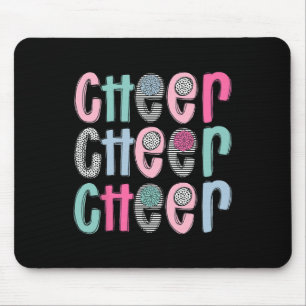 Cheer Cheerleading For Cheerleader Girl Teen Squad Mouse Mat