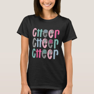 Cheer Cheerleading For Cheerleader Girl Teen Squad T-Shirt