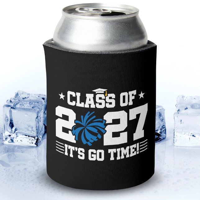 Cheer Cheerleading Graduation Senior Class of 2027 Can Cooler (Creator Uploaded)